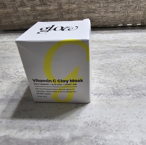 gleamin Other - Gleamin Vitamin C Clay Mask for Dark Spots, Dull Skin, Scarring, Blemish + More.